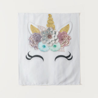 Tapiz Baby Shower Unicornio, Cumpleaños, Decoración De H