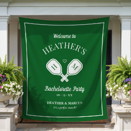 Tapiz Bachelorette de la última pelota de pollo