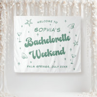 Bachelorette Verde Coastal Retro Beach