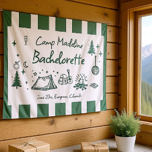 Tapiz Bachillerato de Campo Camping Mano Trae Bienvenida