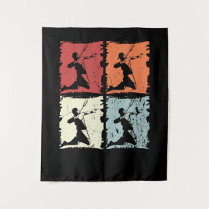 Tapiz Badminton vintage