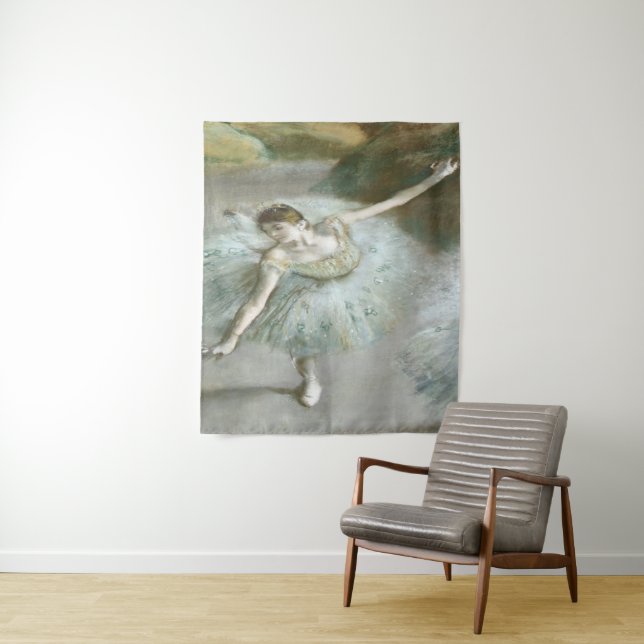 Tapiz Bailarina en verde por Edgar Degas (In situ)