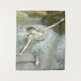 Tapiz Bailarina en verde por Edgar Degas