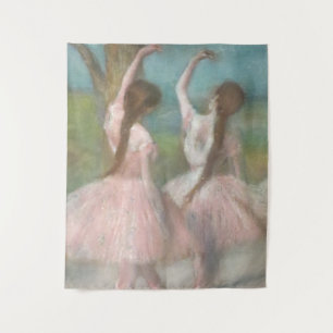 Tapiz Bailarinas en rosa Edgar Degas