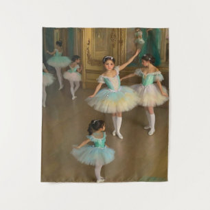 Tapiz Bailarinas esperando para actuar