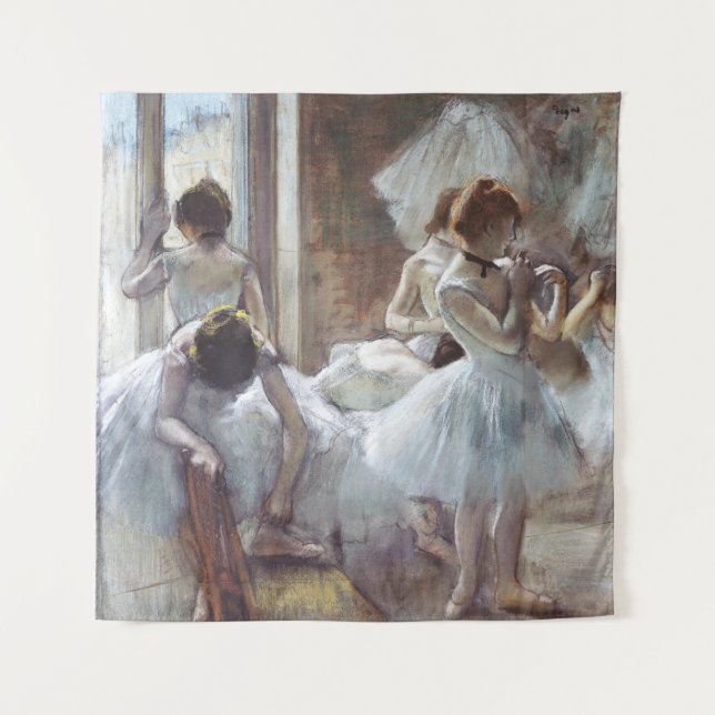 Tapiz Bailarines Edgar Degas (Anverso)