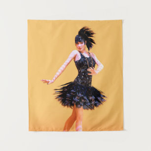 Tapiz Baile Flapper Vintage