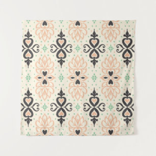 Tapiz Baldosas de Talavera, diseño ornamental mediterrán