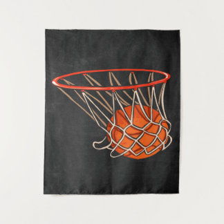 Tapiz Baloncesto Canasta |Amante del Baloncesto
