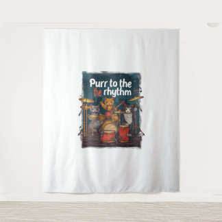 Tapiz Banda de gato Rockin