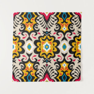 Tapiz Bandana Paisley: Impresión de pañuelo de seda vint