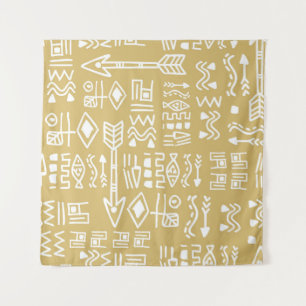 Tapiz Bandas tribales africanas: el egipcio bohemio sin 