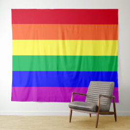 Tapiz Bandera arcoíris LGBT Desfile de orgullo gay Decor