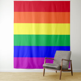 Tapiz Bandera arcoíris LGBTQ Desfile del Orgullo Gay fie