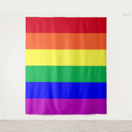 Tapiz Bandera arcoíris LGBTQ Desfile del Orgullo Gay fie
