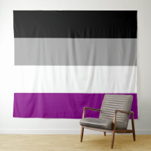 Bandera asexual extra grande LGBT
