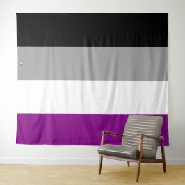 Tapiz Bandera asexual extra grande LGBT