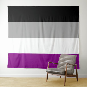 Tapiz Bandera asexual extra grande LGBT