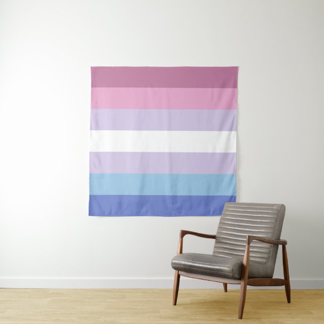 Tapiz Bandera Bigender 57 x 57 (In situ (horizontal))