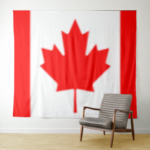 TAPIZ BANDERA CANADIENSE