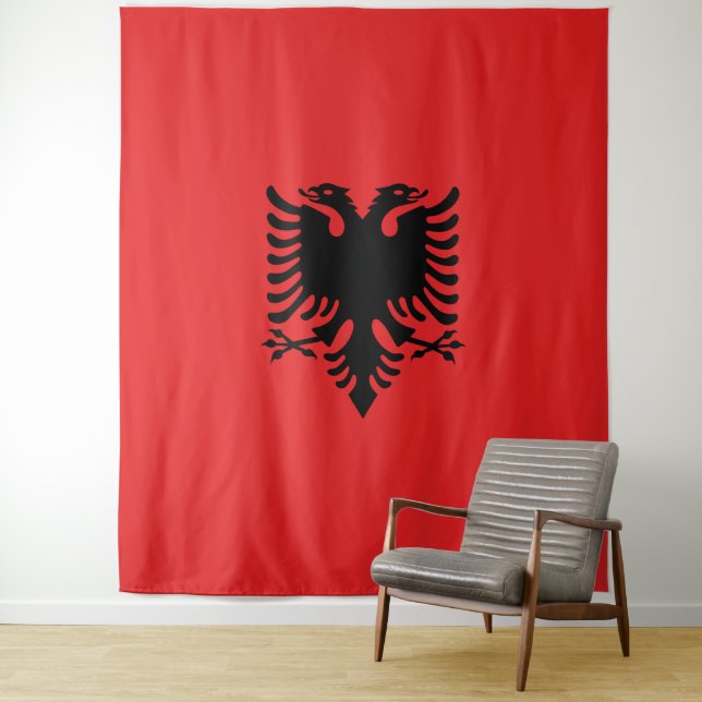 Tapiz Bandera de Albania (In situ)