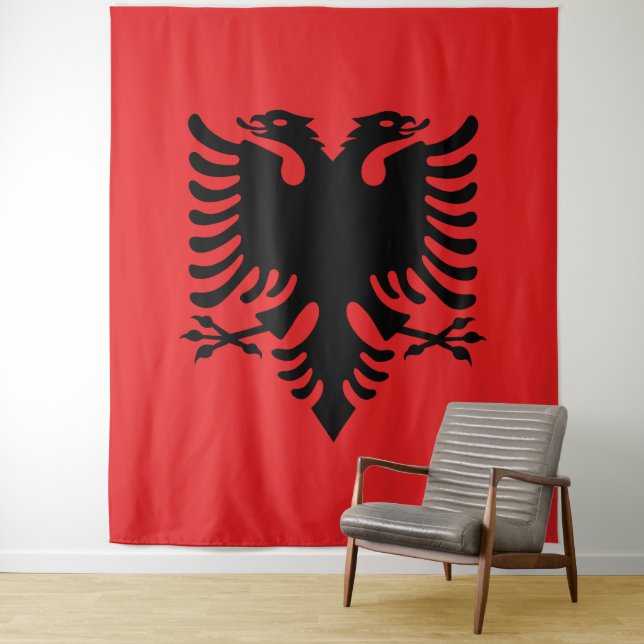 Tapiz Bandera de Albania (In situ)