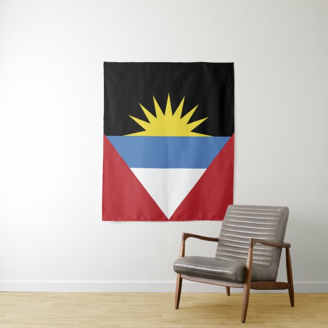 Tapiz Bandera de Antigua y Barbuda (In situ)