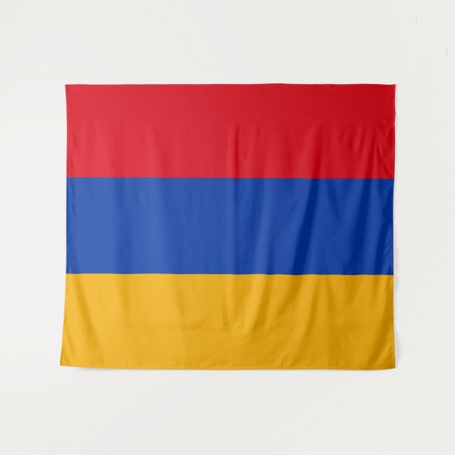 Tapiz Bandera de Armenia (Anverso (horizontal))