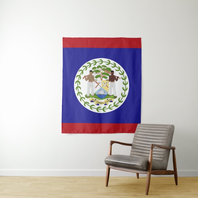 Tapiz Bandera de Belice (In situ)
