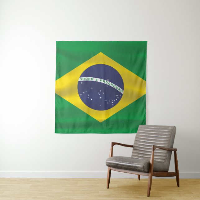 Tapiz Bandera de Brasil (In situ)