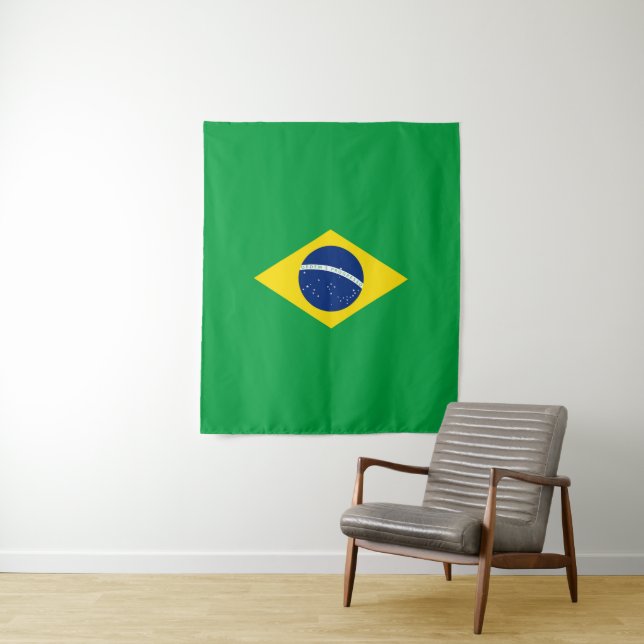 Tapiz Bandera de Brasil (In situ)