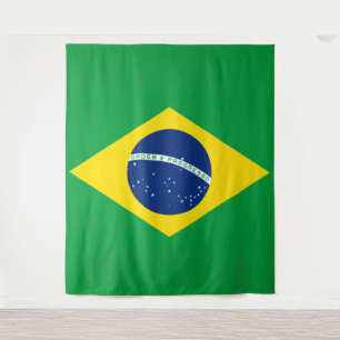 Tapiz Bandera de Brasil Copa Mundial 2026 Fútbol Brasil