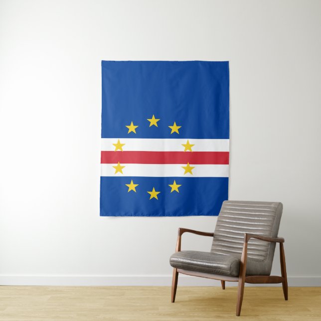 Tapiz Bandera de Cabo Verde (In situ)