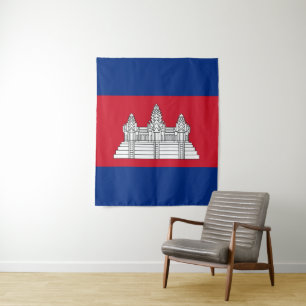 Tapiz Bandera de Camboya