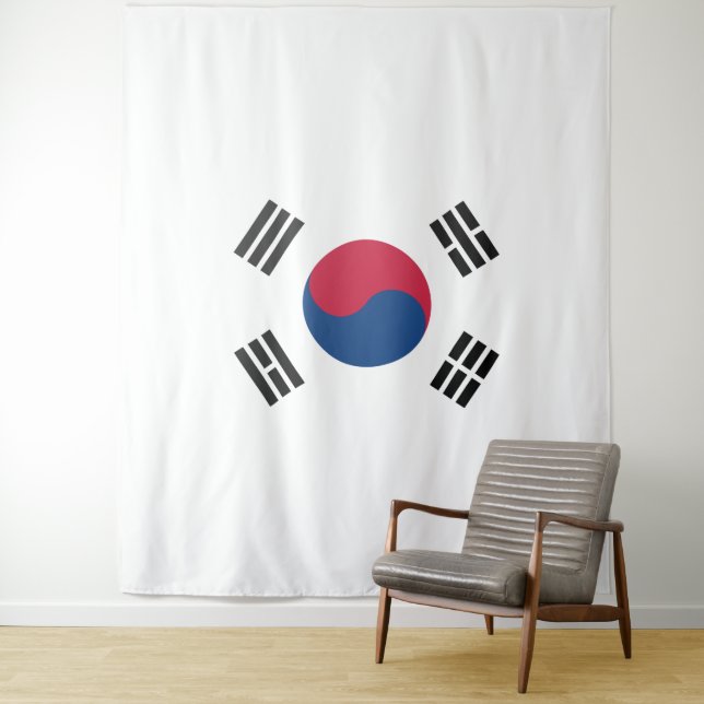 Tapiz Bandera de Corea del Sur (In situ)