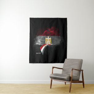 Tapiz bandera de Egipto