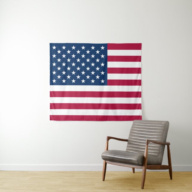 Tapiz Bandera de Estados Unidos (In situ (horizontal))
