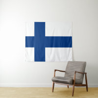 Bandera de Finlandia Blue Cross Suomi