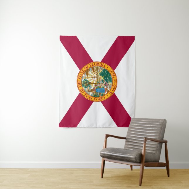 Tapiz bandera de Florida (In situ)