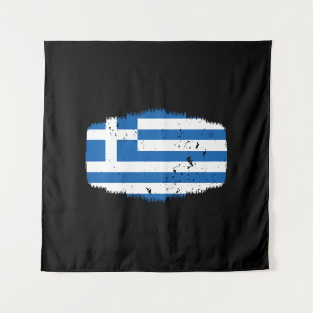 Tapiz Bandera de Grecia (Anverso)