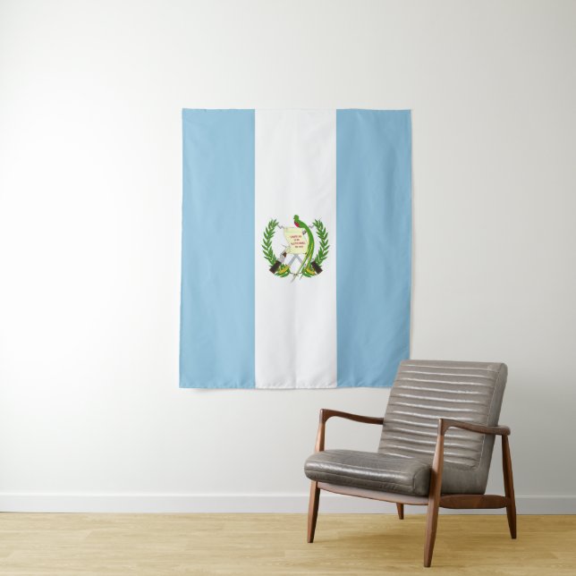Tapiz Bandera de Guatemala (In situ)