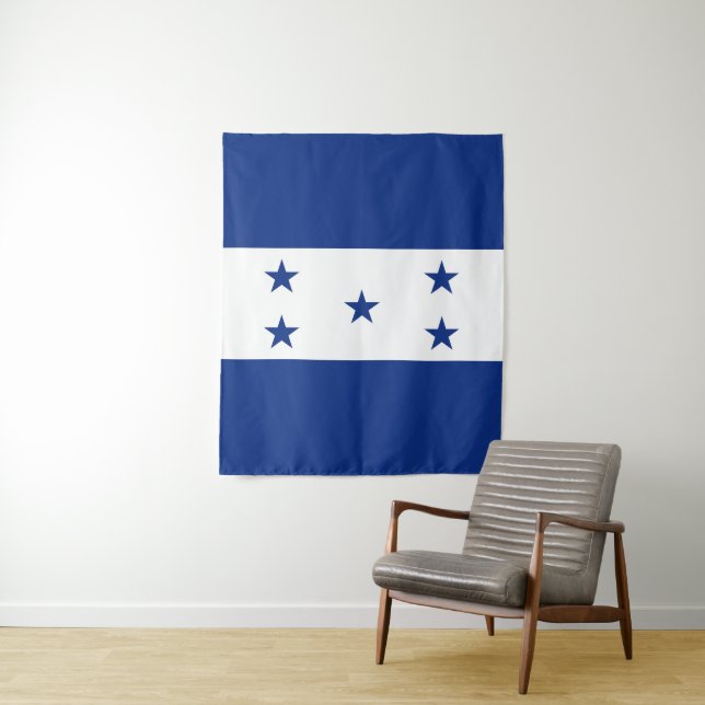 Tapiz Bandera de Honduras (In situ)