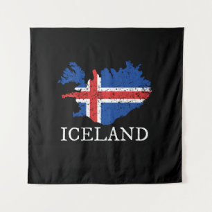 Tapiz Bandera de Islandia
