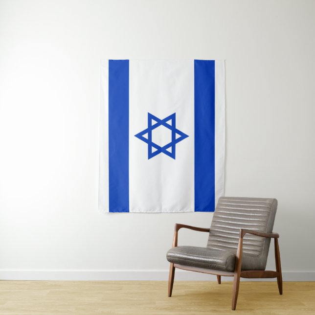 Tapiz Bandera de Israel (In situ)