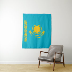Tapiz Bandera de Kazajistán