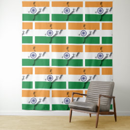 TAPIZ BANDERA DE LA INDIA