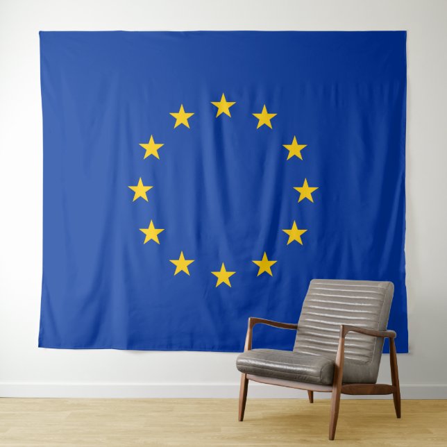 Tapiz Bandera de la Unión Europea (In situ (horizontal))