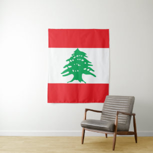 Tapiz bandera de Líbano