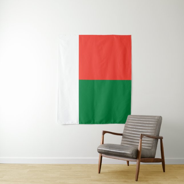 Tapiz Bandera de Madagascar (In situ)