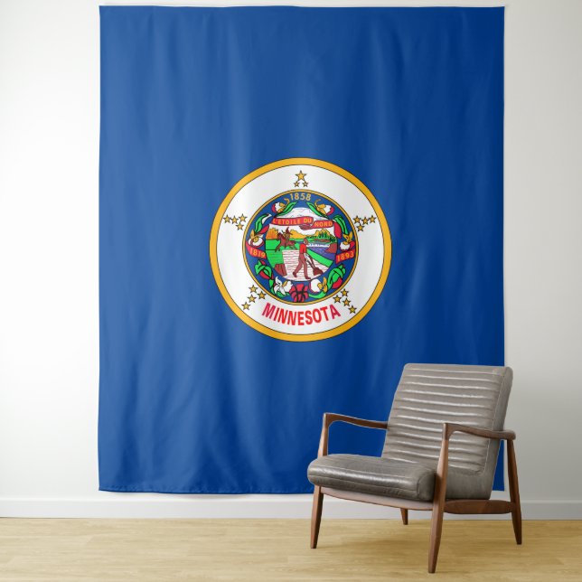 Tapiz Bandera de Minnesota (In situ)